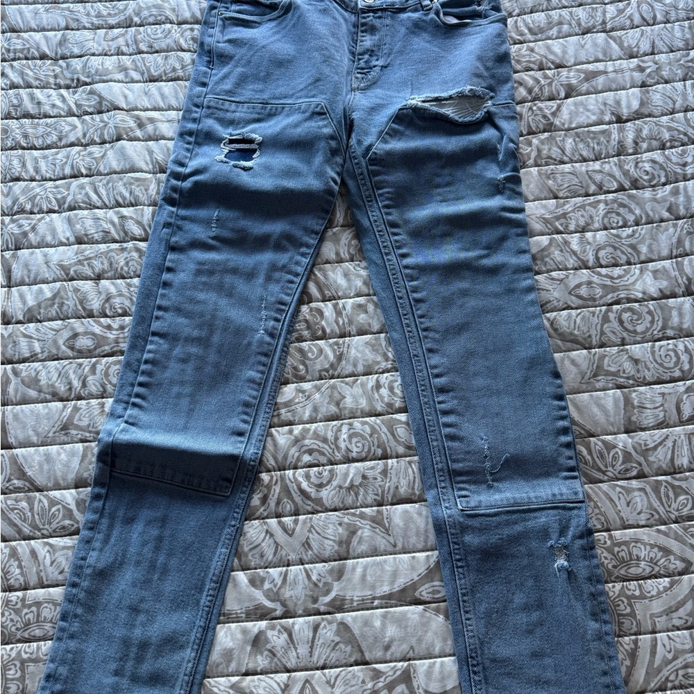 ASOS Ripped Blue Jeans